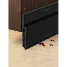 1pc Self-Adhesive Windproof Dustproof Soundproof Door Bottom Seal Strip, Can Block Insects - Door Gap Seal - View 1