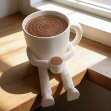 1/2pcs Exquisite Movable Coffee Cup, Cute Coffee Bean, Moka Pot, Chocolate Mini Model Decor, Suitable For Cafe, Living Room, Bedroom, Study, Bar, Home Decoration, Creating A Relaxed And Cozy Atmosphere Fashionable Display Model - Standard Model - View 6
