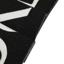 Burberry Unisex Fringed Scarf - Black 81095631 - View 5