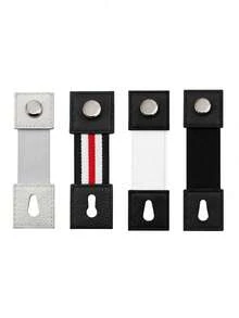 2pcs Unisex Elastic Adjustable Non-Slip Sleeve Garters, Shirt Sleeve Holders, Comfortable Cuff Bands For Bartenders, Office Workers, Formal Shirts, Daily Use - Multicolor - View 8