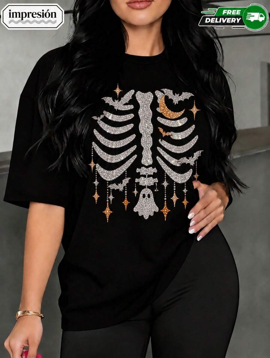 Women T-Shirts - Black 1 - View 1