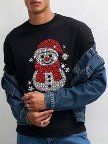 Men T-Shirts - Black - View 1