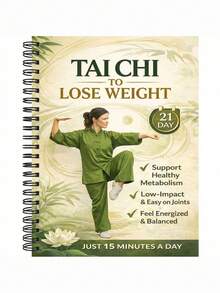 10-Minute Tai Chi Walking 30-Day Guide, Tai Chi Walking Exercise Book, Gentle Movement Plan For Adults 50+, Restore Strength, Mobility, And Balance - Gentle Chair Yoga Exercises Home And Office Use, Chair Exercises Seniors, Simple Illustrations - Multicolor - View 13