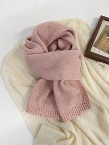 FADZOYLE 1pc Solid Color Long Knit Scarf Shawl Wraps Comfortable All Season Winter Fall Warm Soft,Daily Elegant Evening Travel Office Wedding Gift Accessories - Multicolor - View 7