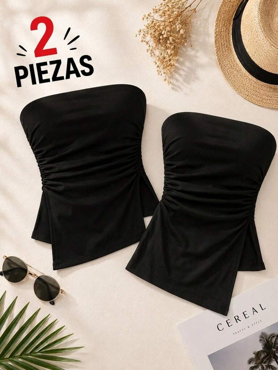 Women Tops - Black - View 1