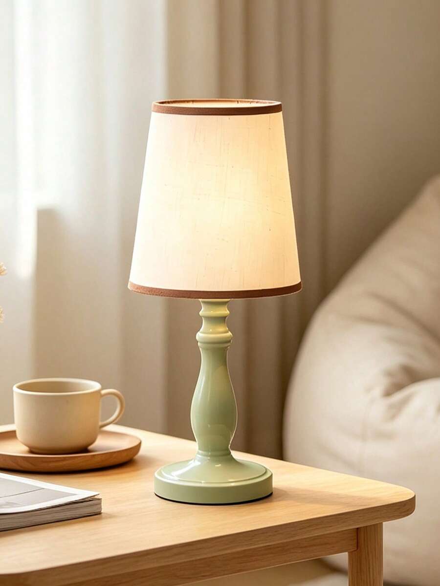 LED Desk Lamp, Modern Table Lamp, Bedside Night Light, Ambient Decorative Lamp, Minimalist Style Desk Lamp, Vintage Mid-Century Desk Lamp, Nordic Bohemian Decorative Lamp, Soft Reading Light, Anti-Blue Light Study Lamp - Multicolor - View 1