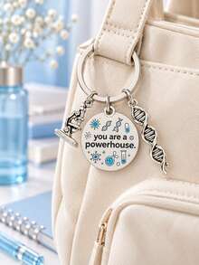 Biology Gifts Biology Teacher DNA Keychain Appreciation Perfect Meaningful For Biologist Teachers Lovers Women Men Science Themed Gift - Multicolor - View 5