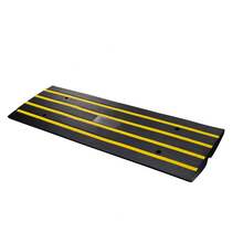 Curb Ramp, 2.6" Rise Rubber Driveway Ramps, Heavy Duty 33069 Lbs Weight Capacity Threshold Ramp, Curbside Bridge Ramps For Loading Dock Garage Sidewalk, Expandable Full Ramp Set - 2.6 Inches - View 10