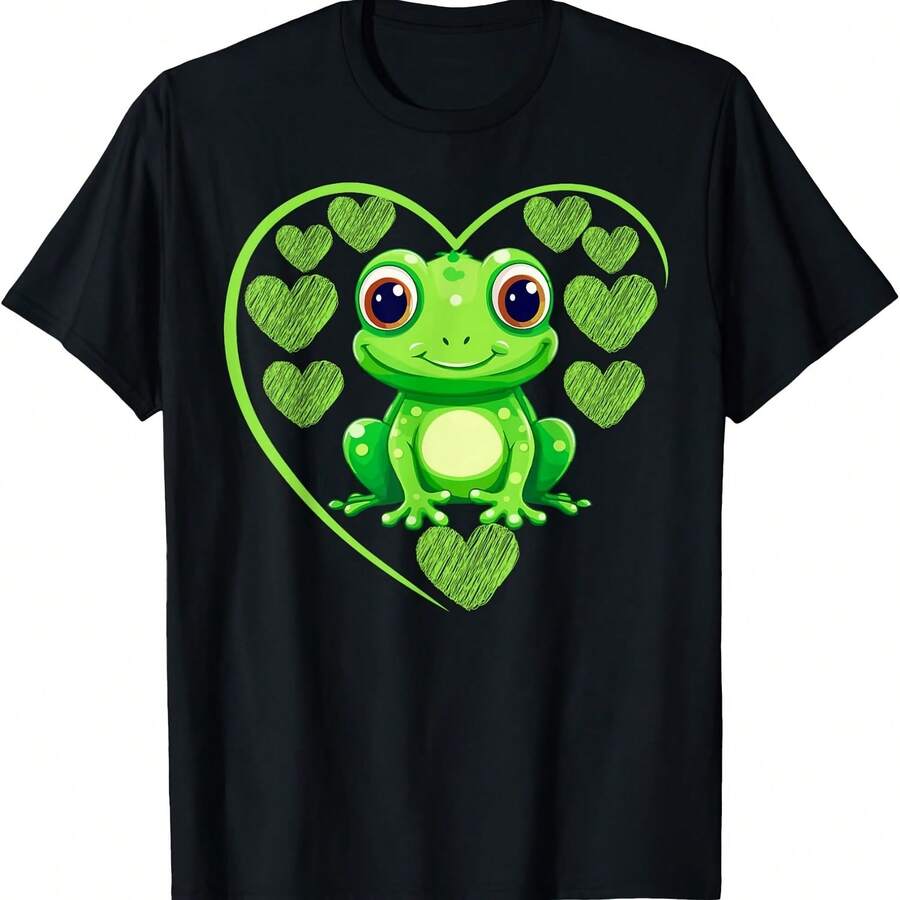 Frog Tshirt For Women Men Amphibian Frog Tie-Dye Grumpy Frog T-Shirt - Multicolor - View 1