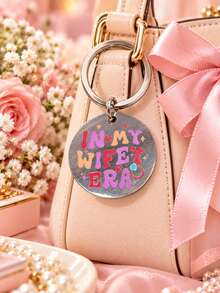 Bridal Shower Gifts Bachelorette For Wedding Engagement For Couples Bride Gift For Her Bachelorette Party Decorations - In My Wifey Era Keychain - Black and White - View 2