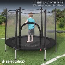 Kids Trampolines - Black - View 9