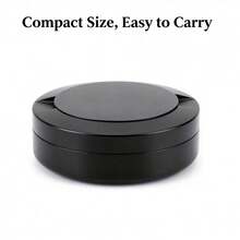 1pc Customized Text Engraved Aluminum Alloy Double Layer Storage Tin Box - Metal Storage Box With Snap Lid, Durable And Corrosion Resistant, Suitable For Cosmetics And Small Accessories - Multicolor - View 7