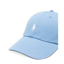 Polo Ralph Lauren 中性棒球帽（刺繡小馬標誌） - 淺藍色 710667709510 - 查看 2