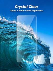 2Pcs Tempered Glass Screen Protector Compatible With Google Pixel Phone, Ultra HD Clear Screen Film, 9H Hardness, Case Friendly, Anti Scratch, Bubble Free, Oil-Resistant Oleophobic Coating, Anti-Fingerprint, Shockproof Explosion-Proof, High Touch Sensitivity, Easy Install, Shatter Resistant Phone Screen Protection Accessories - Clear - View 6