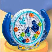 1pc 3D Maze Rotating Gear And Gravity Balance Control, Time-Killing Challenge Game, Maze Ball Party Challenge, Gift - Multicolor - View 9
