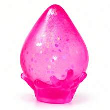 4pcs Dreamy Squeeze Toys, With Dreamy Smooth Squeeze Feel, Soft Stress Balls With Base, Sensory Toys For Anxiety And Stress Relief, Suitable For Relaxation And Calming - Ice Cube - Water Drop Shape - Multicolor - View 16