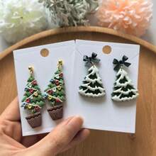 Christmas Tree Series Polymer Clay Cutting Molds, Suitable For Earrings, Jewelry DIY Handmade Crafts, Ideal Choice For Making Earrings And Crafts, Also Handmade Decoration And Jewelry Making Tools - Christmas Tree Series - View 9
