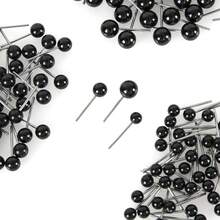 150pcs/Set Needle Black Bean Doll Eyes Diy Accessories In Multiple Sizes - Black - View 7