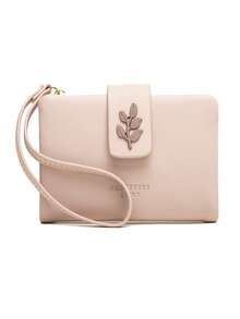 RFID Anti-Theft New Style Women's Short Wallet High-Quality PU Leather Folding Snap Handbag Multi-Card Slot Student Zipper Coin Purse Multi-Card Slot Fashion Street Style College Style Coin Purse Multiple Color Options ID Card Bank Card Storage Handbag Convenient Wear-Resistant Practical Anti-Magnetic Short Wallet - Multicolor - View 10