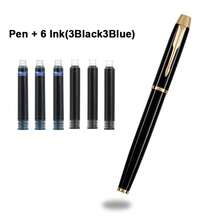 A Luxurious Executive Fountain Pen / Classic Ultra-Fine Nib Metal Pen / Suitable For Business Meetings And Office Signatures / High-End Advertising Gift Pen / For Students - Pen - View 11