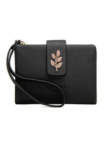 RFID Anti-Theft New Style Women's Short Wallet High-Quality PU Leather Folding Snap Handbag Multi-Card Slot Student Zipper Coin Purse Multi-Card Slot Fashion Street Style College Style Coin Purse Multiple Color Options ID Card Bank Card Storage Handbag Convenient Wear-Resistant Practical Anti-Magnetic Short Wallet - Multicolor - View 13