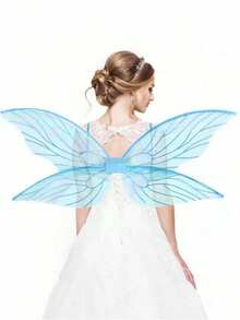 Fairy Butterfly Wings, Sweet Forest Elf Costume Accessories, Stage Role Play Props, Suitable For Daily Parties And Gatherings, Perfect Holiday Gift For Family Or Friends - Multicolor - View 13