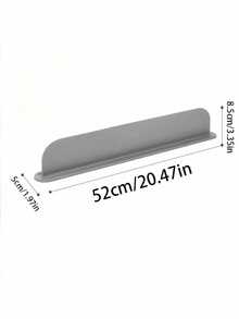 Silicone Sink Splash Guard, Self-Adhesive Water Baffle For Kitchen Countertop, Removable Waterproof Barrier To Prevent Splashing, Flexible Kitchen Water Stop Strip For Sink And Counter, Easy-To-Install Home Sink Accessory. - A - View 4