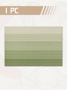 Taplak Meja Ombre 4pcs/6pcs, Alas Meja Dekorasi Ruang Tamu & Makan Modern, Dapat Dicuci, Alas Meja Dapur, Dekorasi Alas Meja Tahan Panas, Cocok untuk Pesta di Rumah, Dekorasi Meja Berkemah di Luar Ruangan, Meja Kopi, Dekorasi Rumah Musim Semi & Musim Panas - Hijau - View 11
