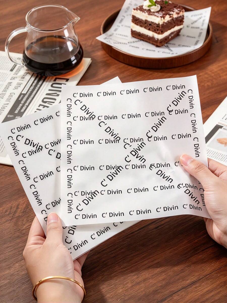 200pcs Paper, Baking Paper, Sandwich Wrapping Paper, 50/100pcs Greaseproof Liners, BBQ, Picnic, Tray Liners