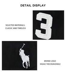Polo Ralph Lauren Unisex Baseball Cap With Embroidered Pony Logo 323980965001-OS - Black 323980965001-oS - View 11