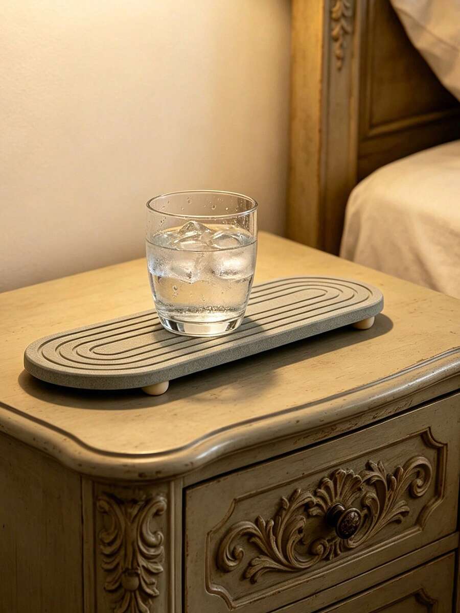 Sous-verres - Gris moyen - Voir 1