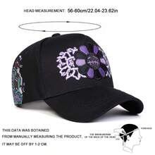 1pc Men's Sunflower Expression Trucker Hat, Embroidered Baseball Cap, Street Fashion 5-Panel Hat, Outdoor Sun Protection Casual Cap For Spring/Autumn Travel, Beach Vacation - Multicolor - View 2