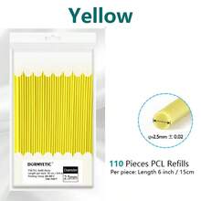 DORMYETIC Low Temperature 3D Printing Filament 2.5mm PCL Pre-Cut 15cm Refill Threads, Bright Colors Non-Repeating, Can Be Combined With Various Sets To Create Creative 3D World, Suitable For Start+ 3D Pen - View 12