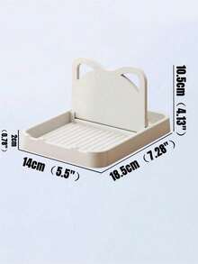 1pc Multi-Functional Kitchen Utensil Holder, Can Hold Spatula, Spoon, Fork And Pot Lid Simultaneously, Multi-Purpose, Meets Cooking Storage Needs. Features Foldable Design, Can Be Folded And Stored When Not In Use, Does Not Occupy Countertop Space, Flexible Placement. Can Collect Soup And Oil When Placing Utensils, Keeps Kitchen Countertop Clean And Tidy. Simple And Compact Design, Suitable For Home Kitchen, Small Apartment, Practical Tool For Daily Cooking. - Multicolor - View 5