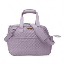 Pet Carrier, Stylish Pet Handbag With Detachable Shoulder Strap For Cats, Puppies, Rabbits, And Bunnies | Breathable Mesh Padding, Multi-Functional Pockets, Travel And Picnic Tote Bag | Holds 7-15 Lbs Pets - Lilac Purple - View 6