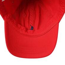 Polo Ralph Lauren 中性棒球帽（刺繡小馬標誌） - 紅色 320552489003-OS - 查看 8
