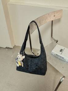 Casual Women's Large Capacity 2026 Autumn New Premium Versatile Shoulder Crossbody Bag - Black - View 9