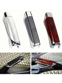 Hand Brake Handle Cover, Car Hand Brake Cover, Made Of High-Quality ABS Plastic, Smooth Surface, Durable, Suitable For Car And SUV Interior Accessories - Sport - View 4