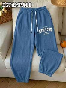 Women Sweatpants - Dusty Blue - View 3