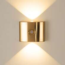 LED Motion Sensor Wall Light, Battery Powered Wall Lamp, Wireless PIR LED Night Light With Motion Sensor - Ideal For Cabinets And Hallways, Rechargeable Magnetic Stick-On Night Light For Corridor, Room Decor,Christmas Decor/Gift,Christmas Light - SWL006 - View 24