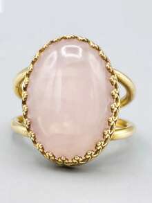 1pc Exquisite Ring For Women, Wedding Engagement Party Jewelry, Valentine's Day Gift - 1# - View 1