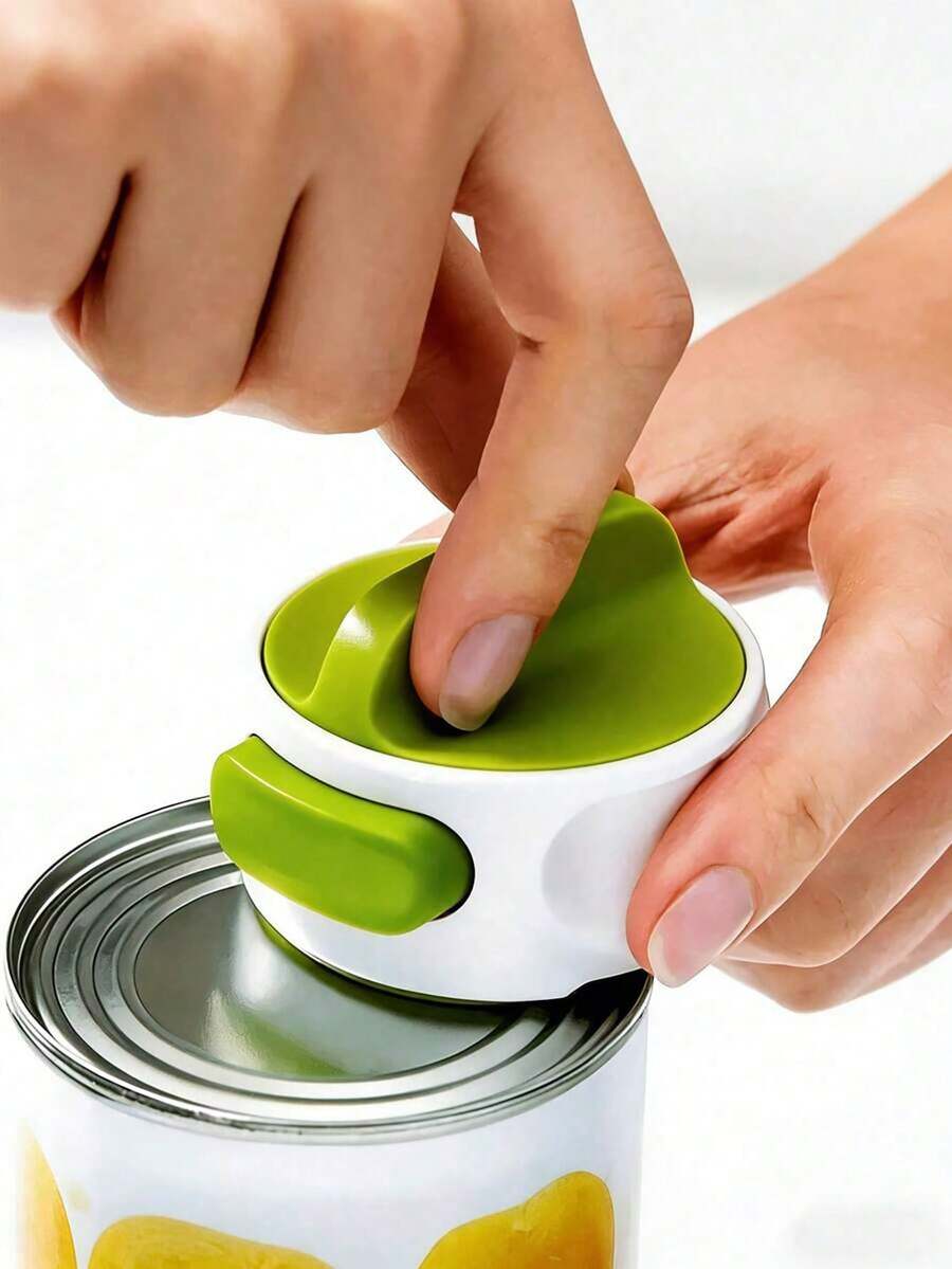 Stainless Steel Can Opener - Manual Operation, Suitable For Power Outages, Camping Gear And Emergency Situations, Kitchen Utensils, Can Opener, Back To School Essentials, College Dorm Essentials, Kitchen Gadgets. - View 1