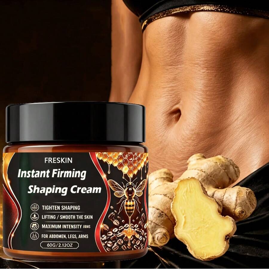 FRESKIN Krim Pembentuk Tubuh Cepat Kafein, 30X Pengencangan dan Pembentukan Instan, Mengencangkan Perut, Setara dengan Olahraga, Melembapkan dan Mengencangkan Kulit, Hanya Satu Minggu untuk Mengatasi Hambatan Pembentukan Tubuh, Periode Pembentukan Tubuh - Krim Pengencang - View 1