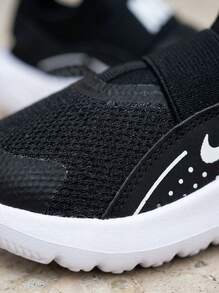 Nike حذاء نايكي فليكس رنر 4 للأطفال الرضع/الصغار - الأسود - مشاهدة 5