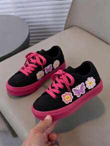 Kids Sneakers - Hot Pink - View 1