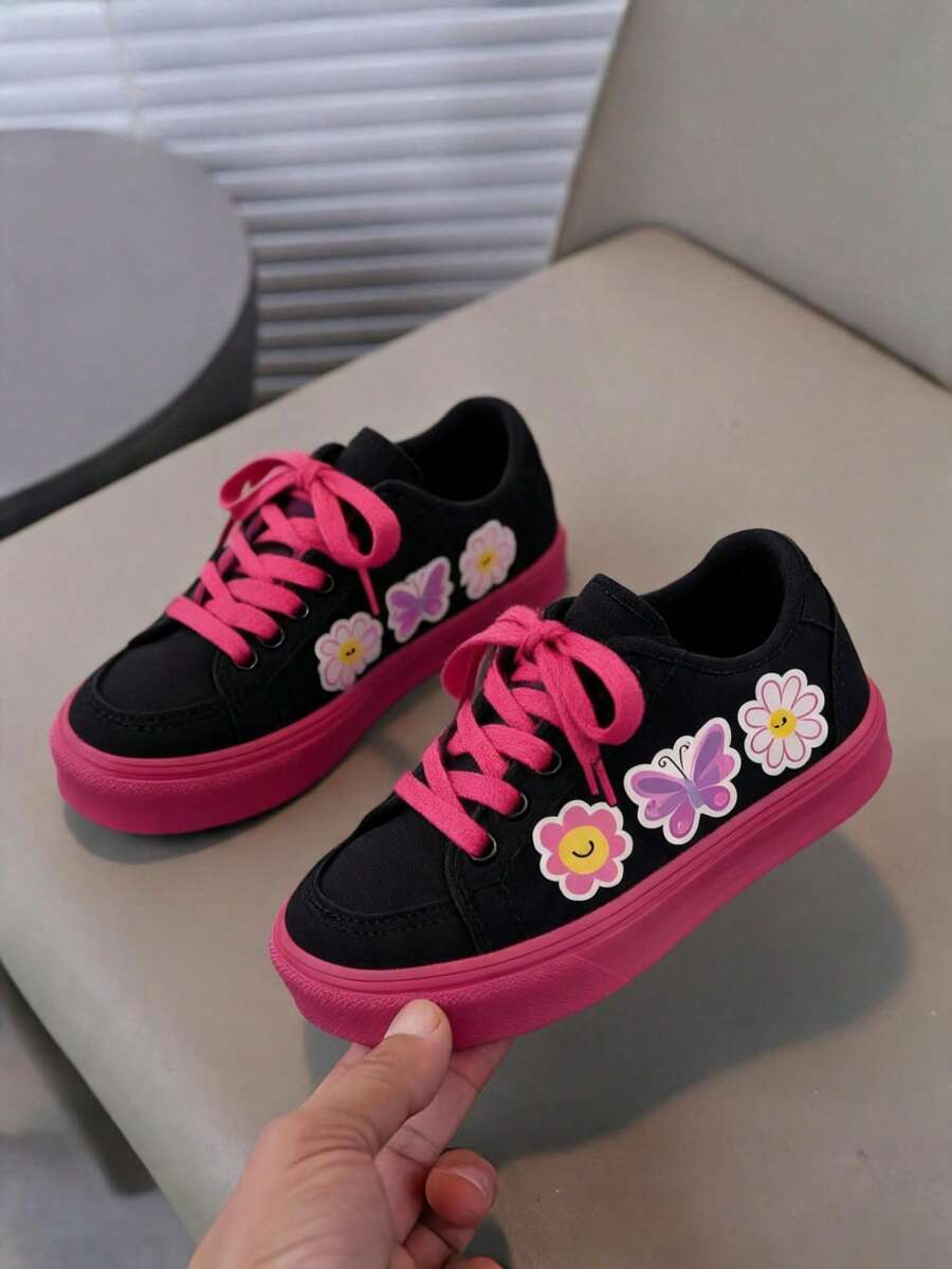 Kids Sneakers - Hot Pink - View 1