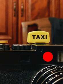 TAXI Hot Shoe Cover, Universal Creative Protective Cover For DSLR And Mirrorless Cameras, Fun Photography Accessory - View 1