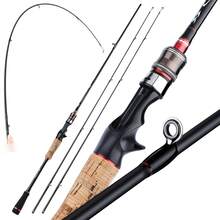 SOUGAYILANG 1.8m 2-Section Fishing Rod, M And ML Specifications, Comfortable EVA Handle, High-Quality Guides, Lightweight And Portable, Suitable For Fishing Various Fish Species - Black - View 12