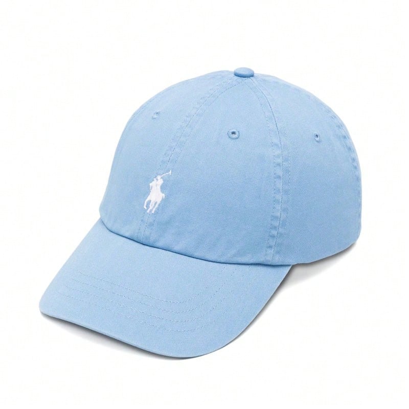 Polo Ralph Lauren 中性棒球帽(刺繡小馬標誌) - 淺藍色 710667709510 - 查看 1