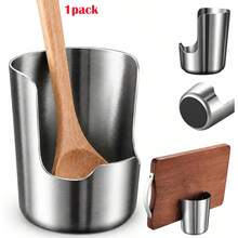 1/2pcs Multi-Function Kitchen Utensil Rack, 2026 New Stainless Steel Vertical Storage Rack, 304 Stainless Steel Spoon Holder, Suitable For Stove, Cabinet, Oven, Home Countertop - Multicolor - View 13